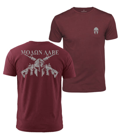 Molon Labe Warrior Cotton T-Shirt