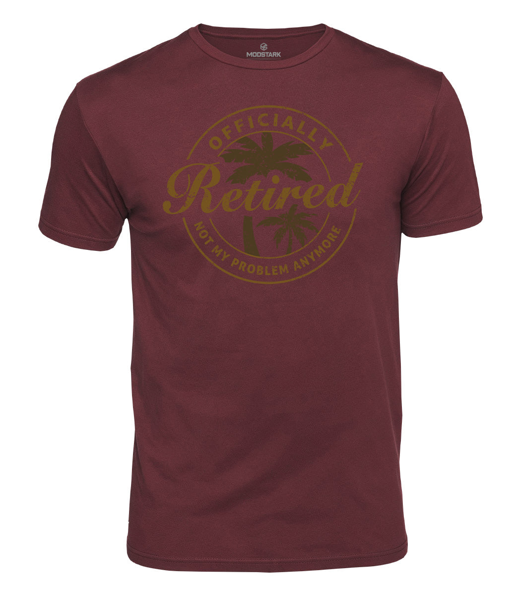 Officially Retired Cotton T-Shirt