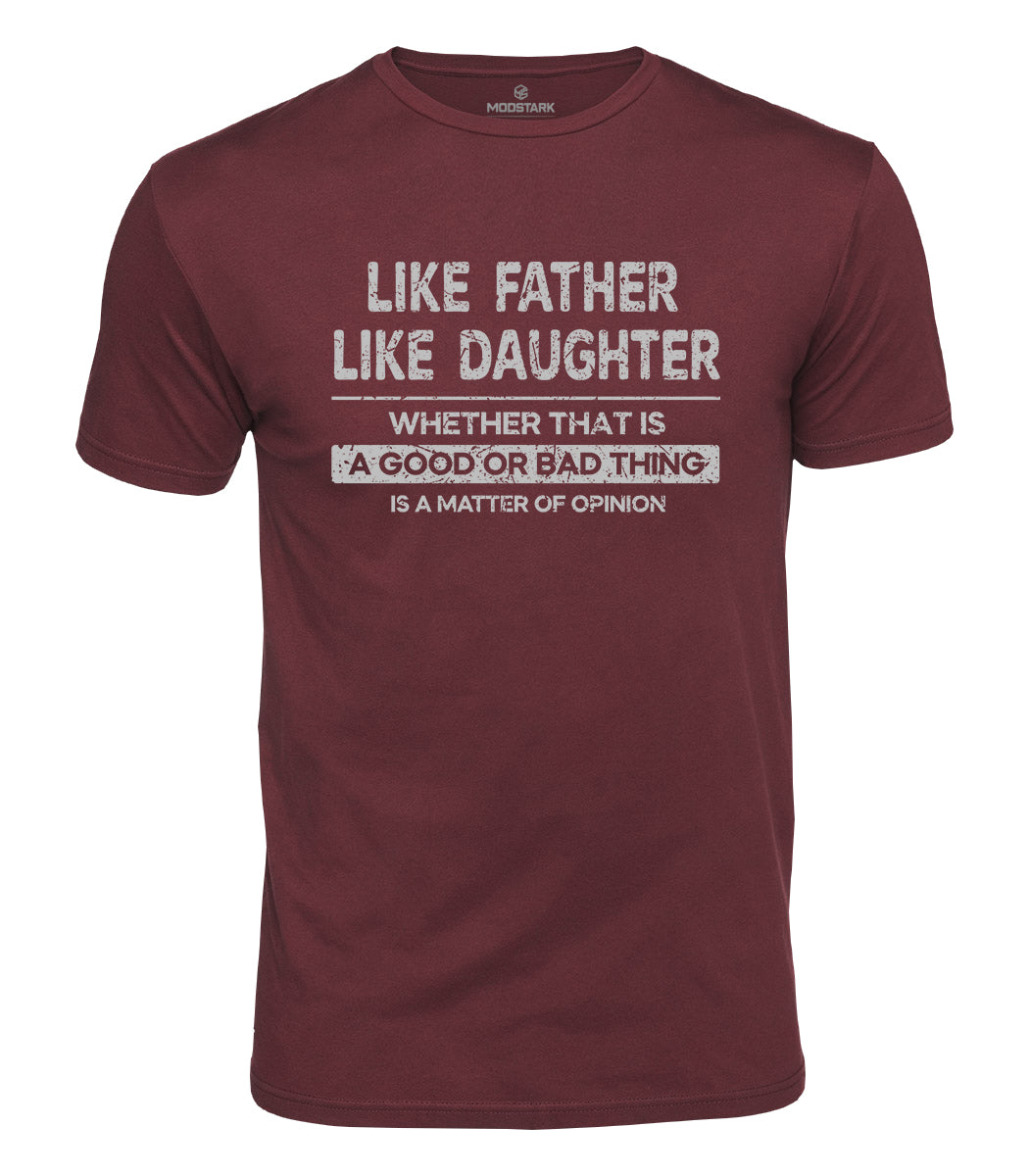 Like Father Like Daughter Cotton T-Shirt