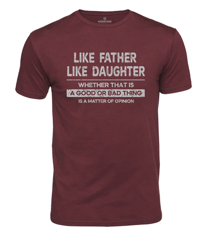 Like Father Like Daughter Cotton T-Shirt
