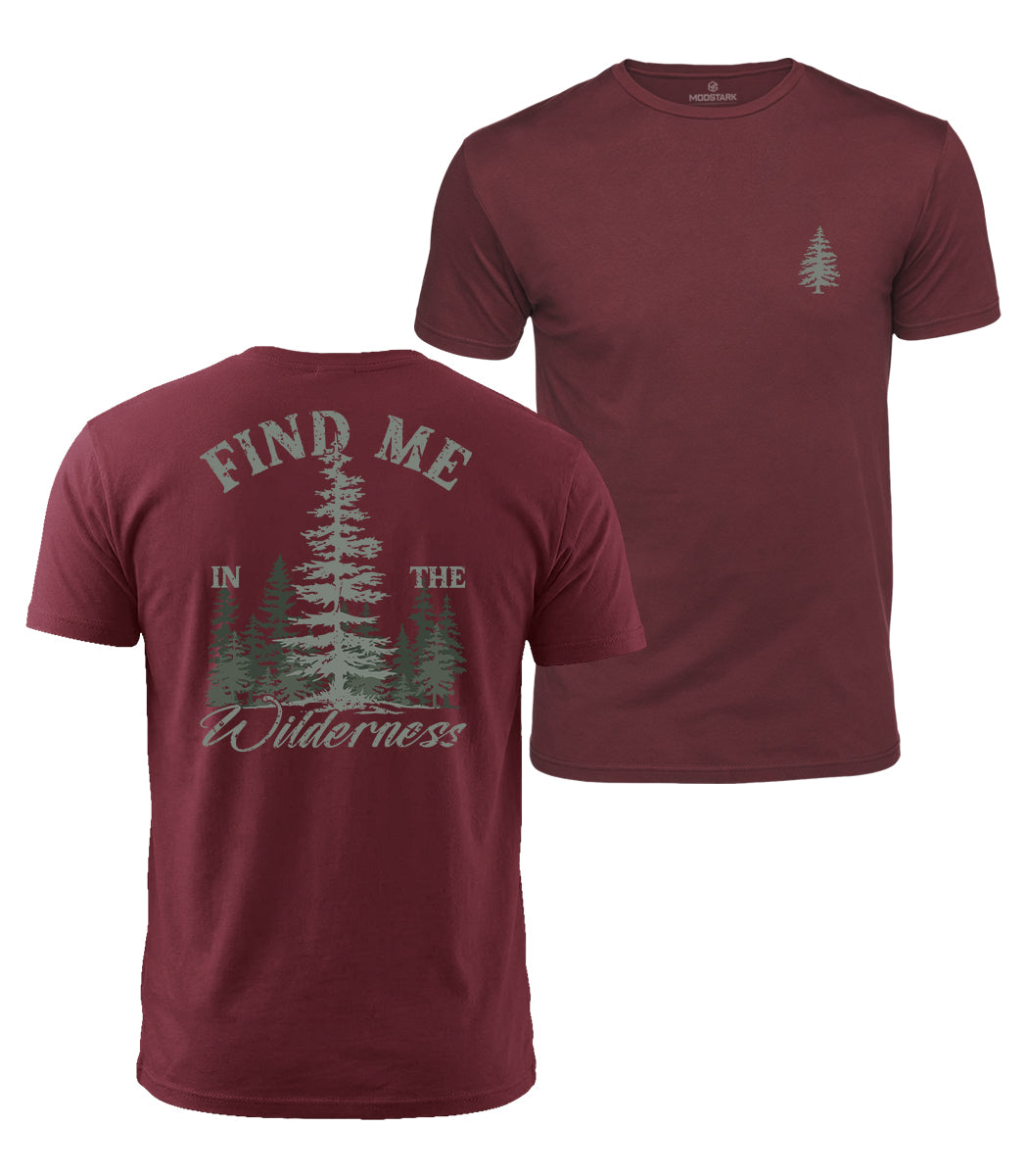 Wilderness Pine Forest Cotton T-Shirt