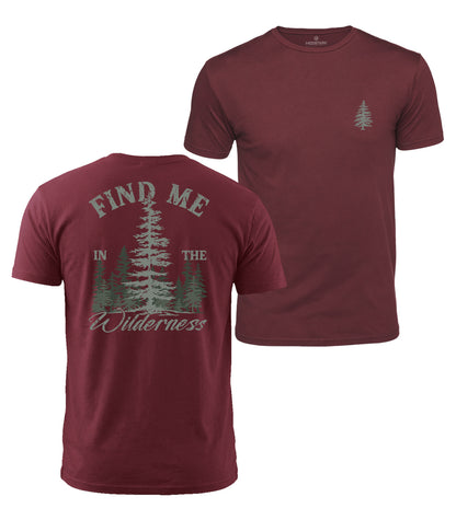 Wilderness Pine Forest Cotton T-Shirt