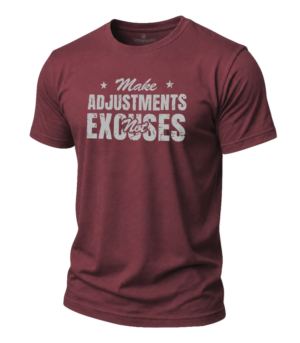 No Excuses Motivation Cotton T-Shirt