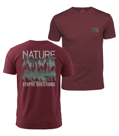 Nature Doesn't Ask Questions Cotton T-Shirt