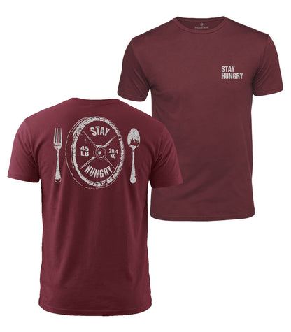 Stay Hungry Cotton T-Shirt