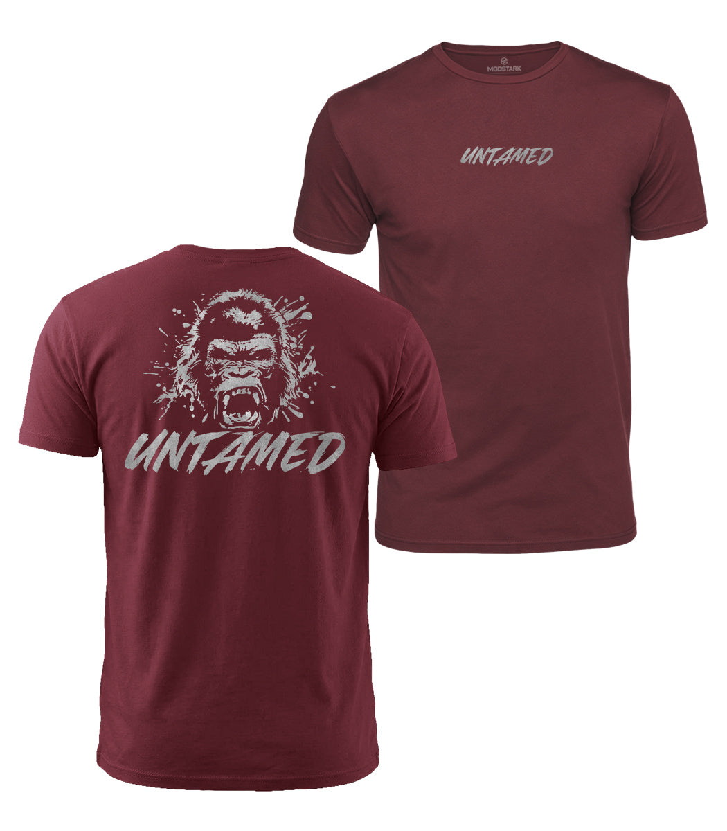 Untamed Gorilla Cotton T-Shirt