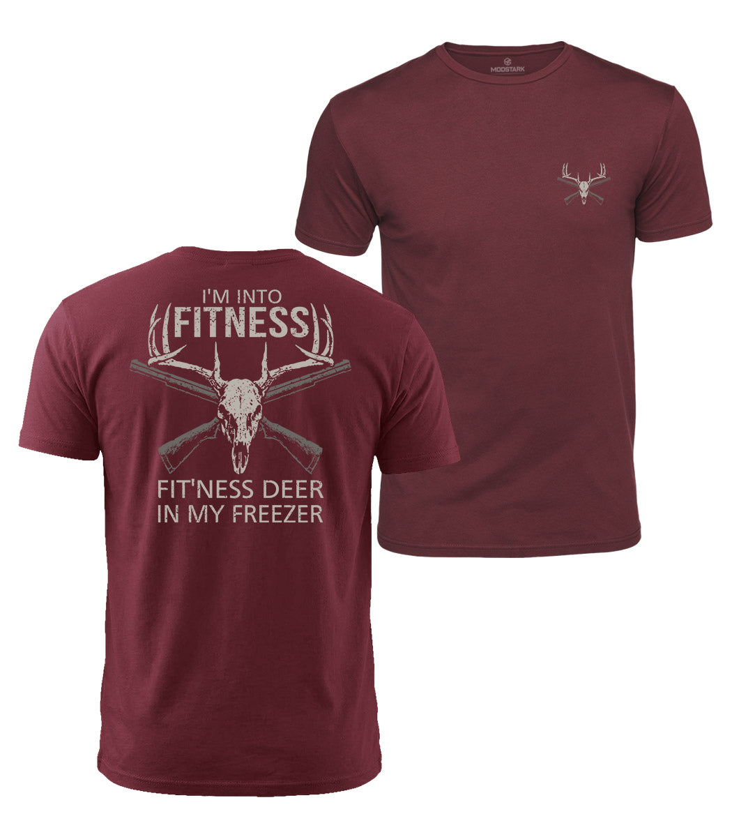 Fit'ness Deer Cotton T-Shirt