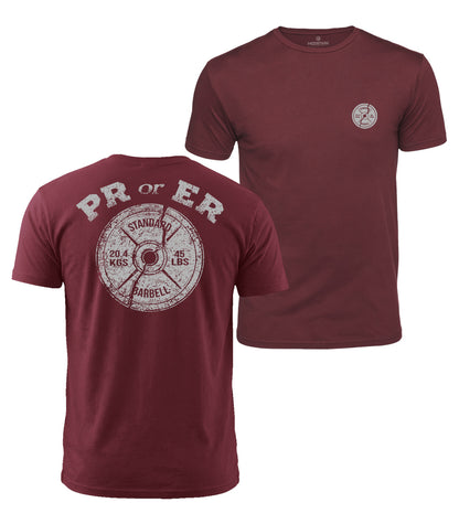 PR Or ER Barbell Cotton T-Shirt