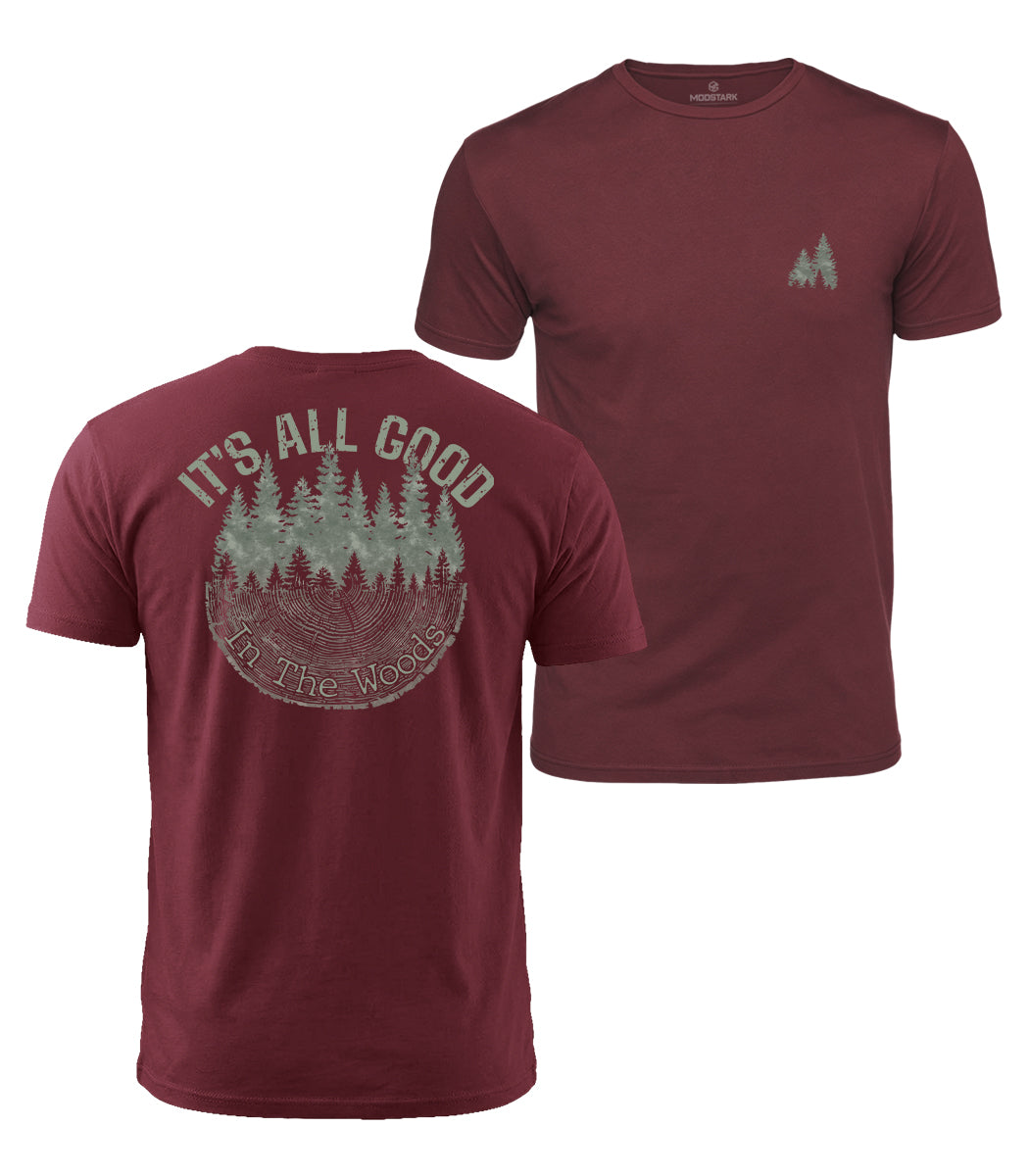 All Good In The Woods Cotton T-Shirt