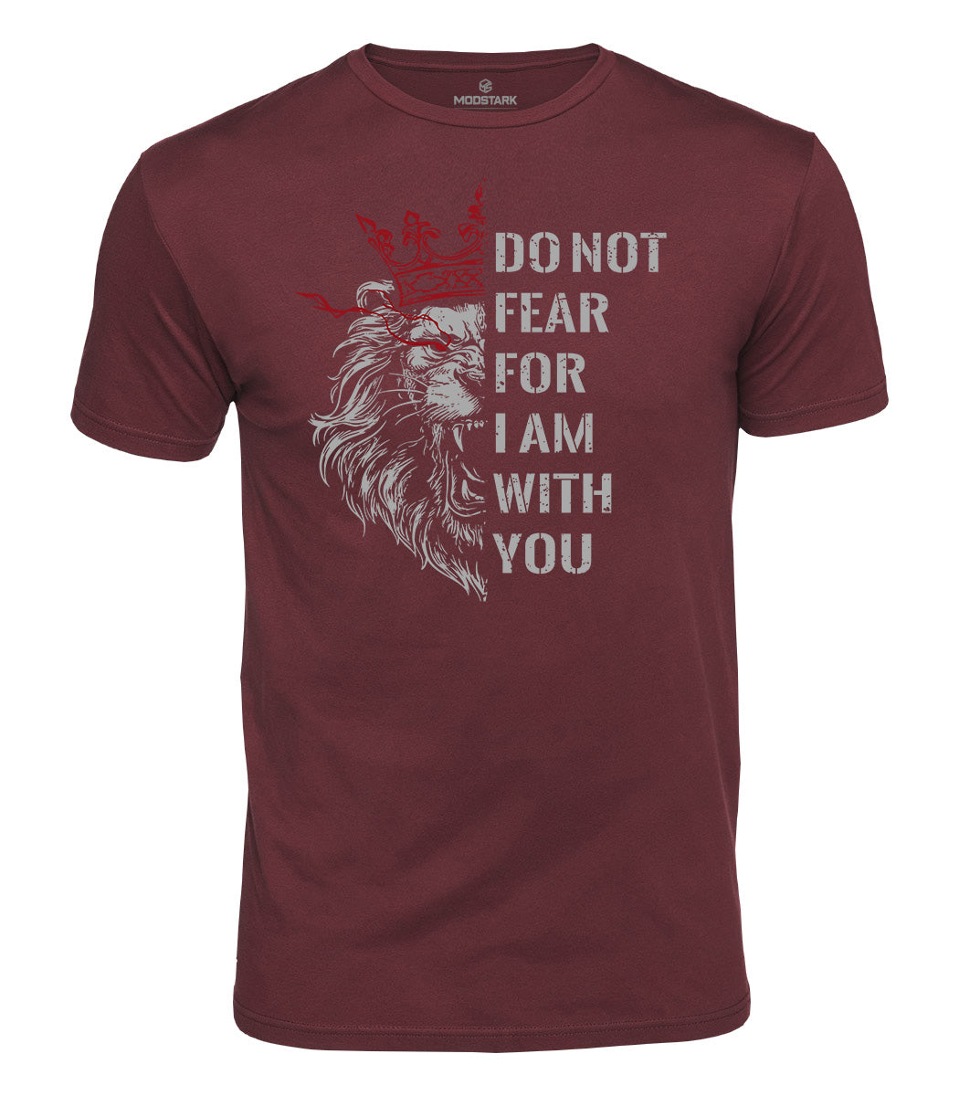 Do Not Fear Lion Cotton T-Shirt