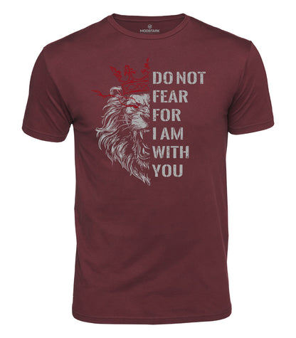 Do Not Fear Lion Cotton T-Shirt