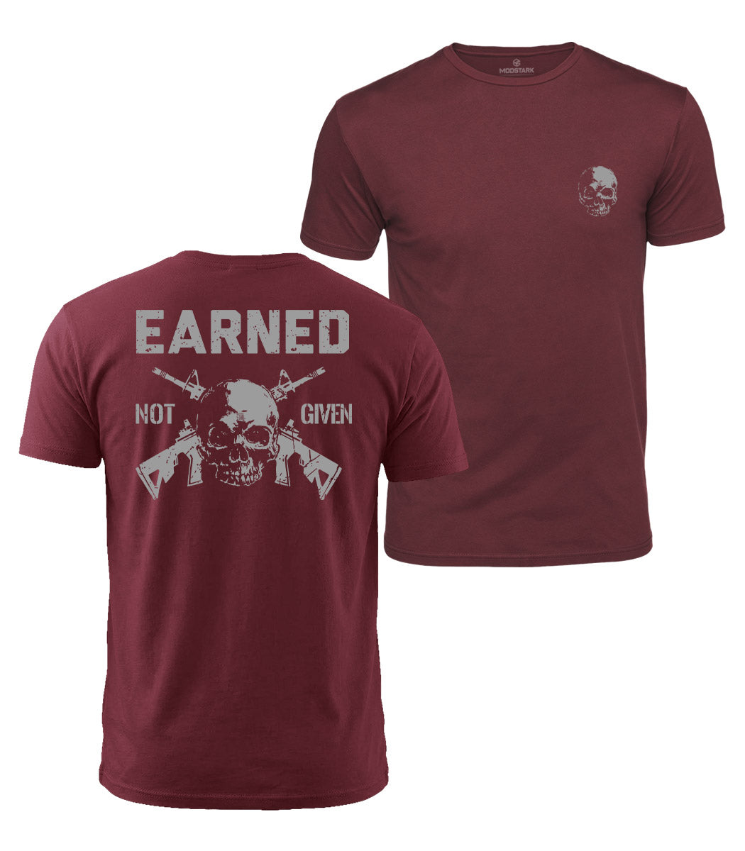 Earned Not Given Cotton T-Shirt