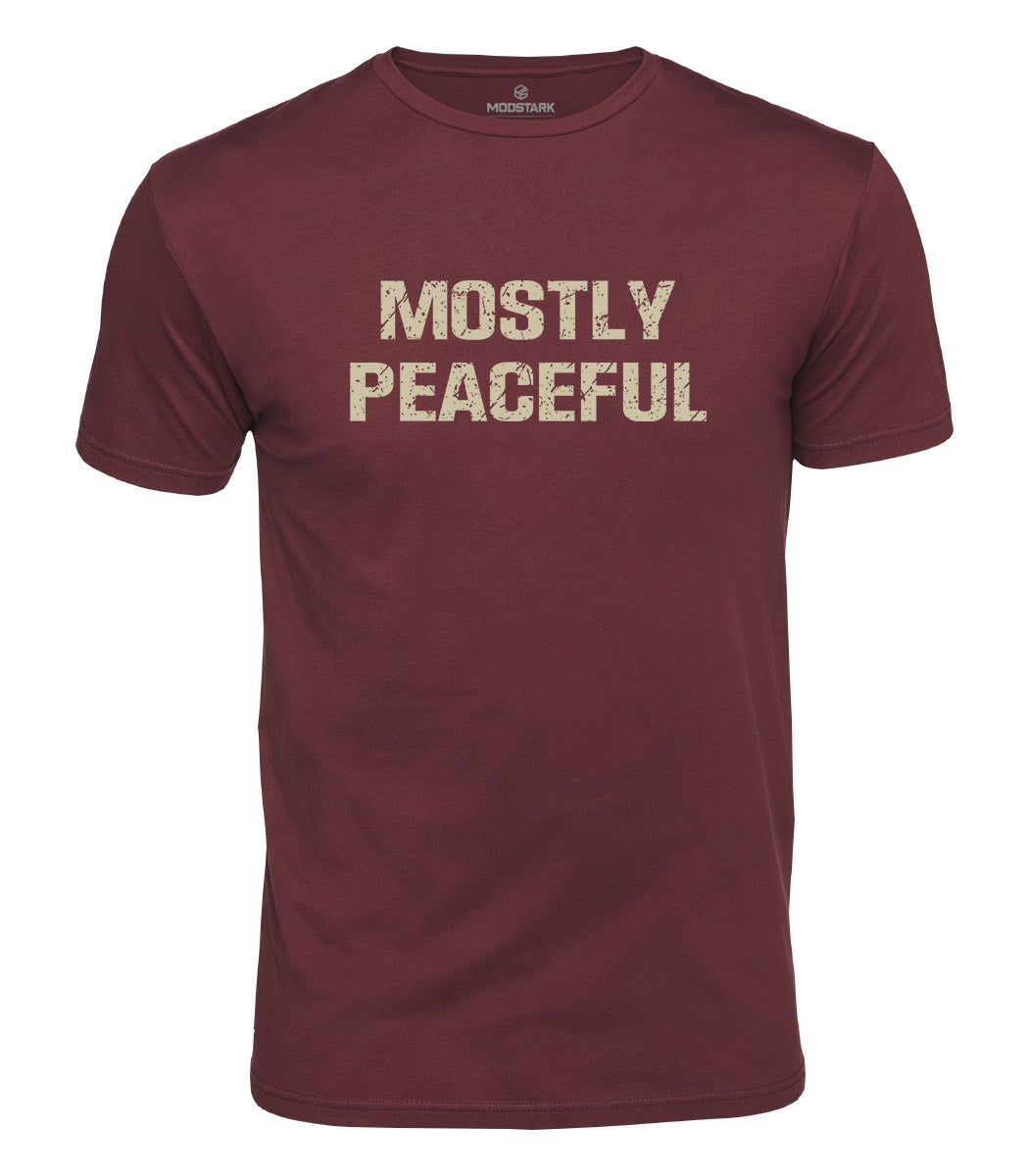 Mostly Peaceful Cotton T-Shirt