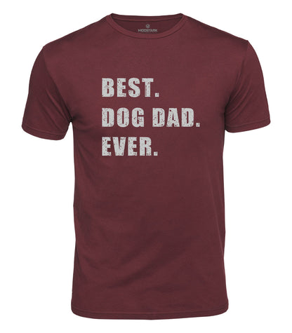 Best Dog Dad Cotton T-Shirt