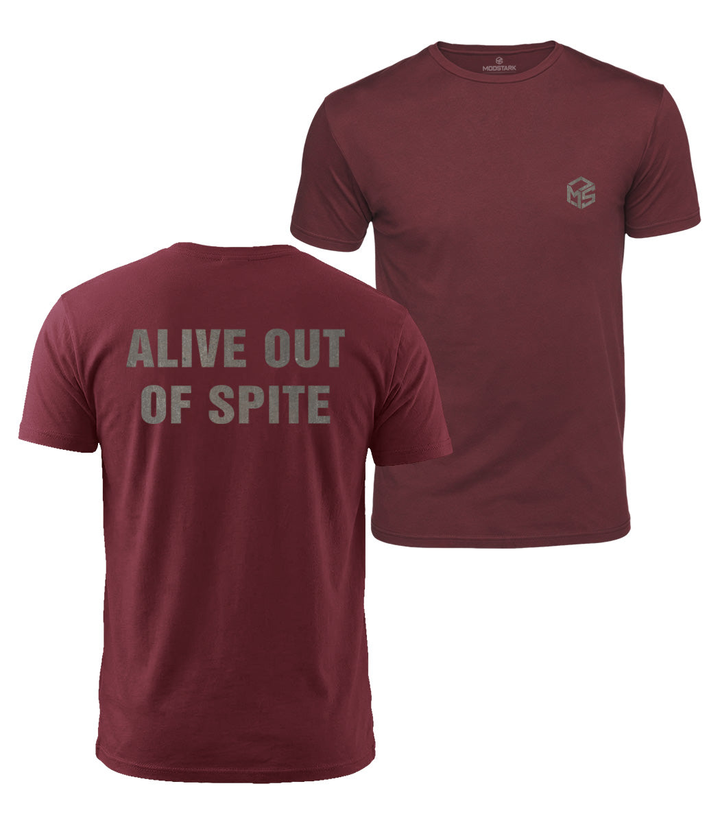 Alive Out Of Spite Cotton T-Shirt