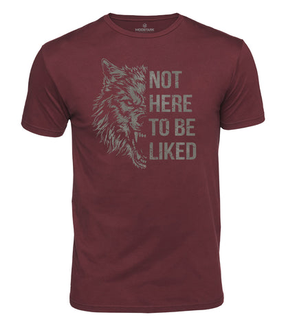 Not Here To Be Liked Cotton T-Shirt