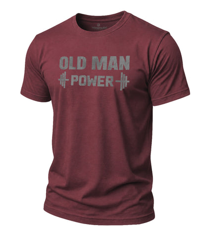 Old Man Power Cotton T-Shirt