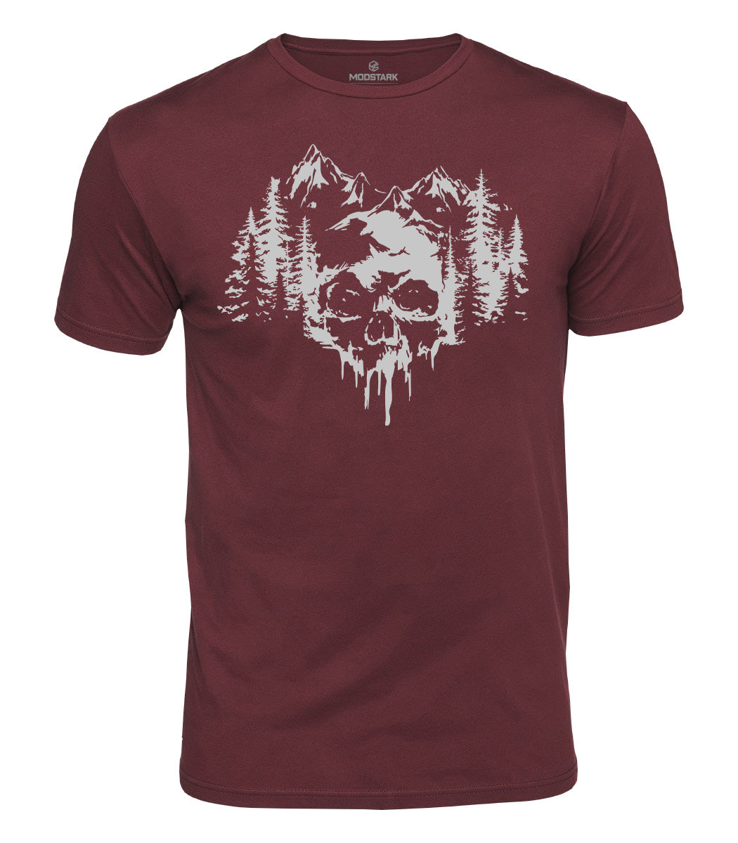 Skull Forest Cotton T-Shirt