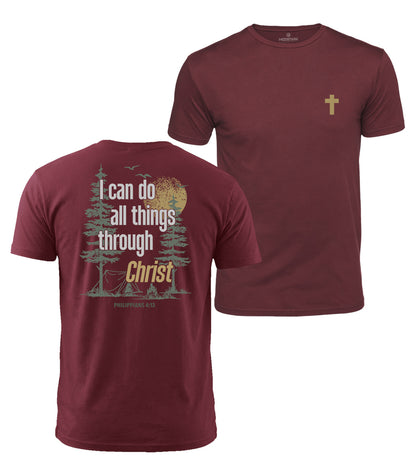 Through Christ Strength Cotton T-Shirt