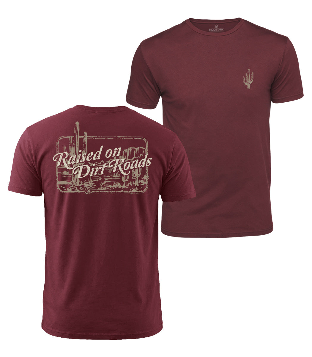 Raised On Dirt Roads Cotton T-Shirt