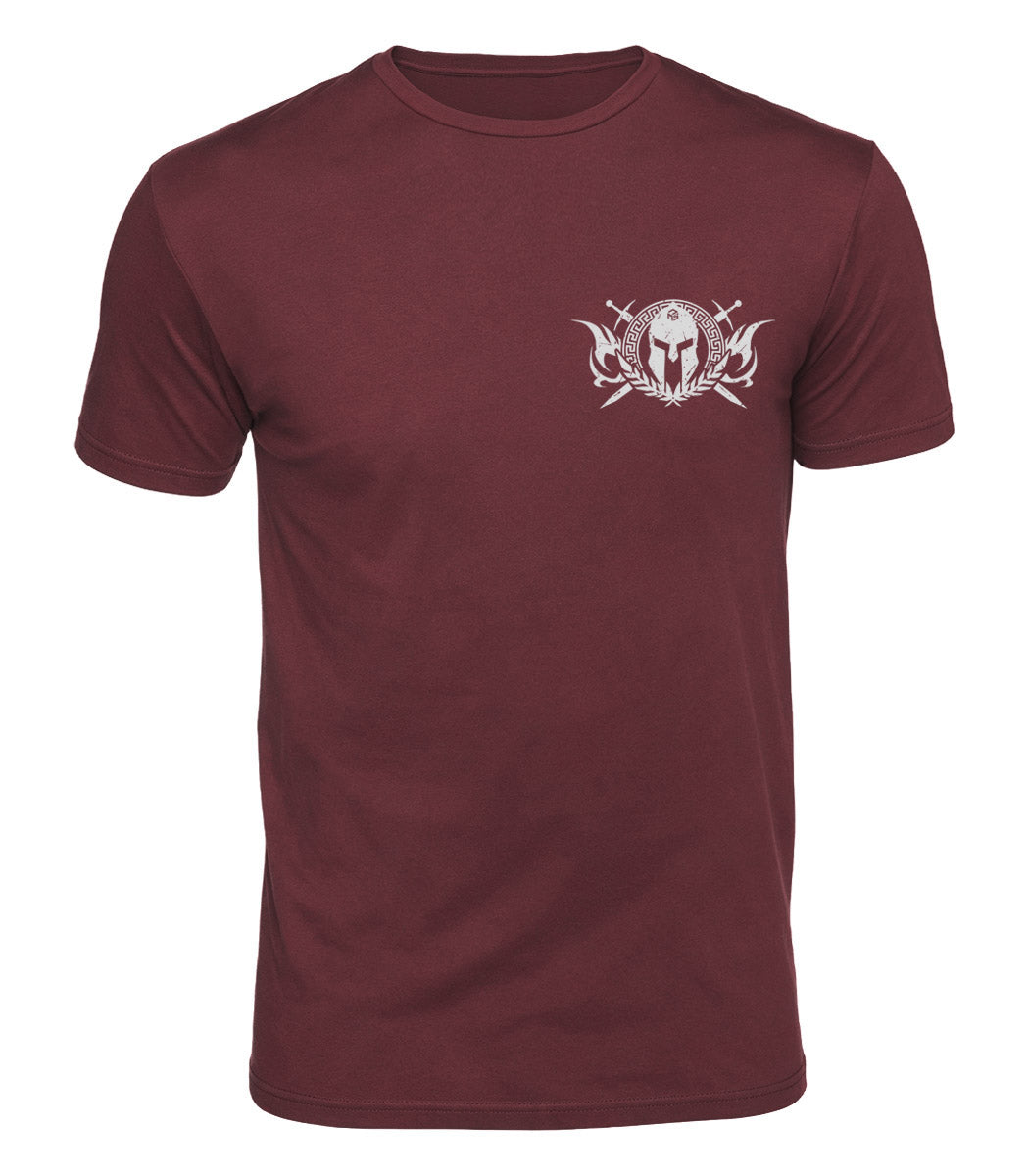 Spartan Helmet Crest Cotton T-Shirt