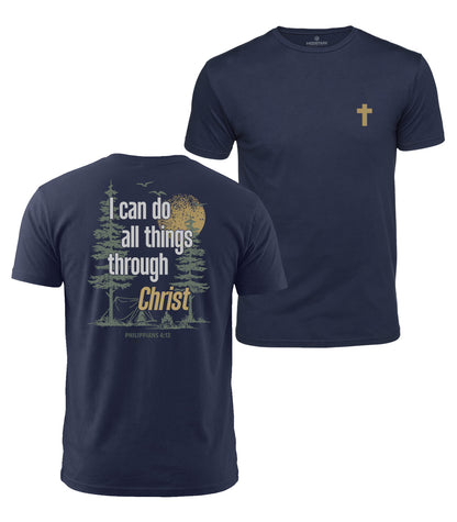 Through Christ Strength Cotton T-Shirt