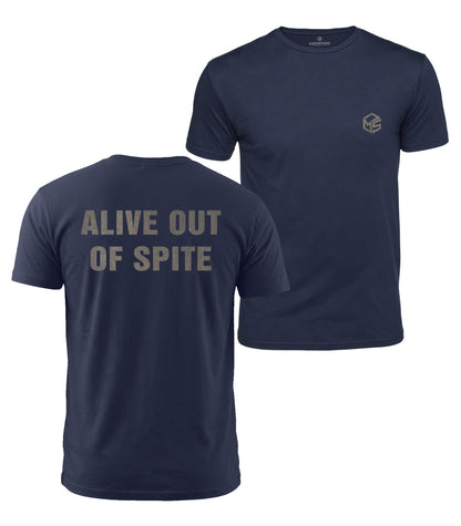 Alive Out Of Spite Cotton T-Shirt