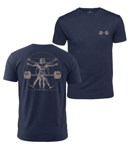 Vitruvian Lifter Cotton T-Shirt