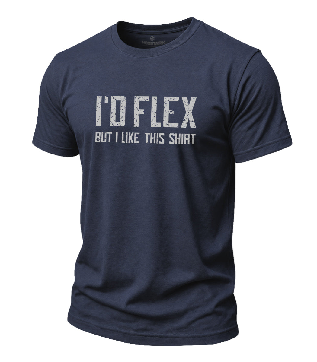 Funny Flex Gym Cotton T-Shirt