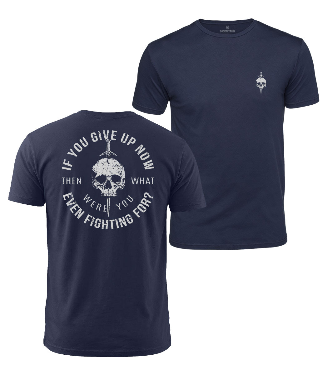 What Were You Fighting For Cotton T-Shirt