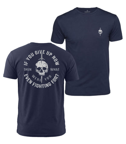 What Were You Fighting For Cotton T-Shirt