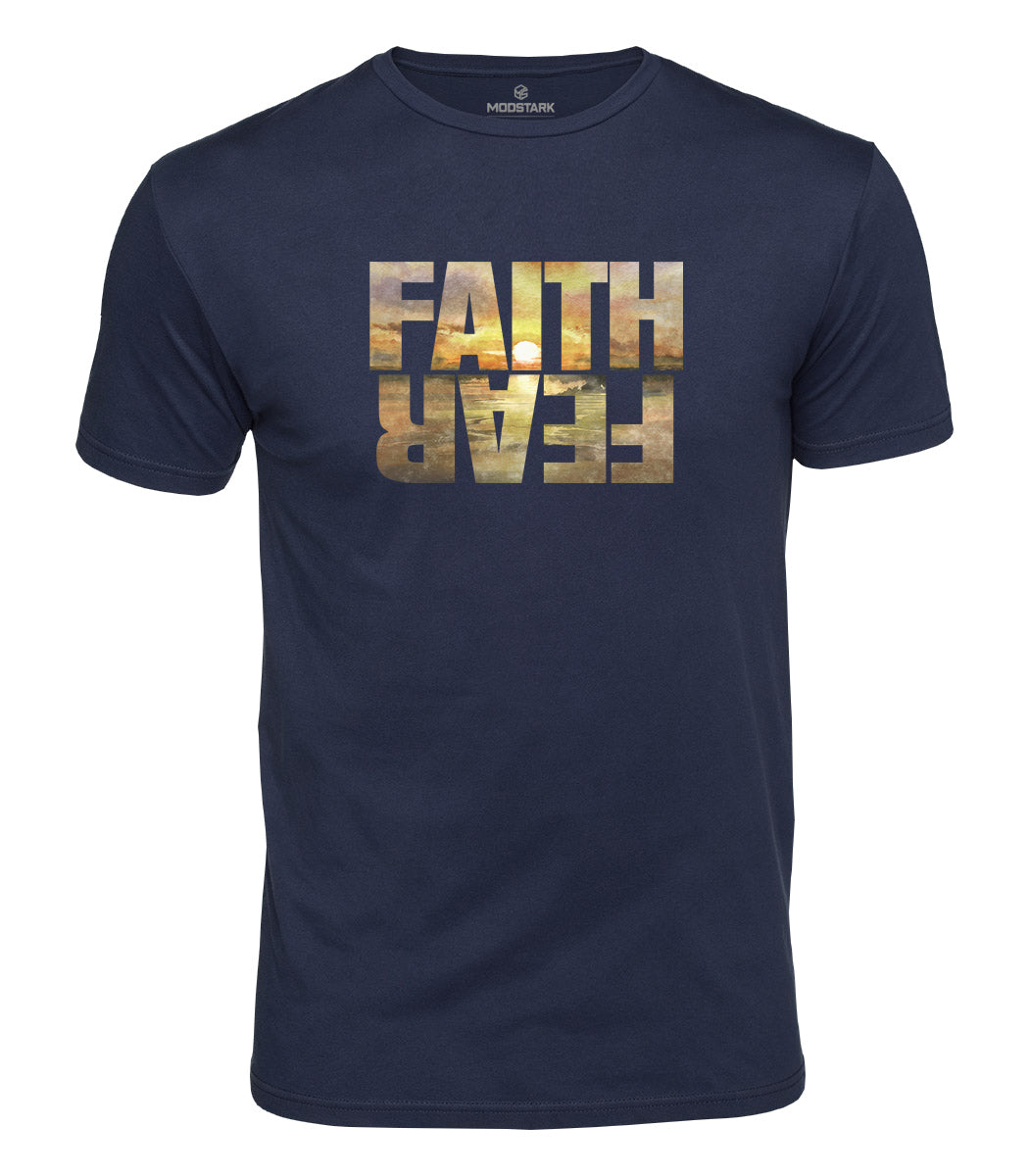 Faith Over Fear Cotton T-Shirt