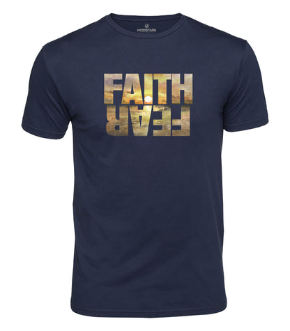 Faith Over Fear Cotton T-Shirt