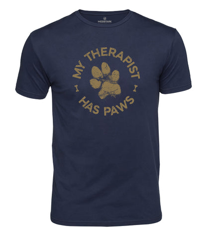 Dog Paw Therapist Cotton T-Shirt