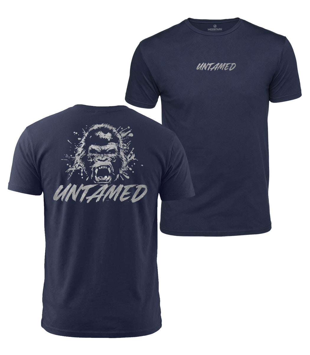 Untamed Gorilla Cotton T-Shirt