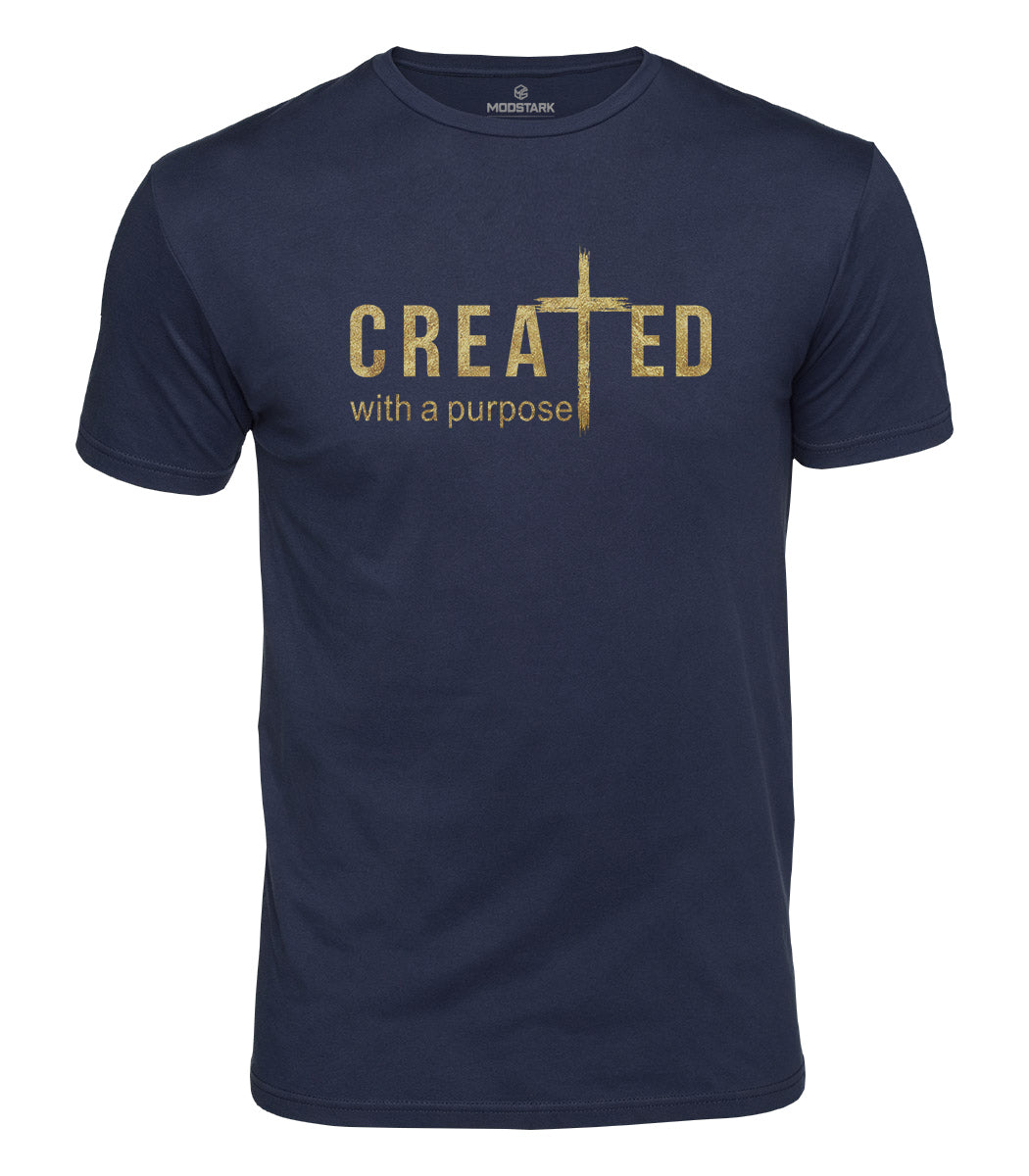 Created With A Purpose Cotton T-Shirt