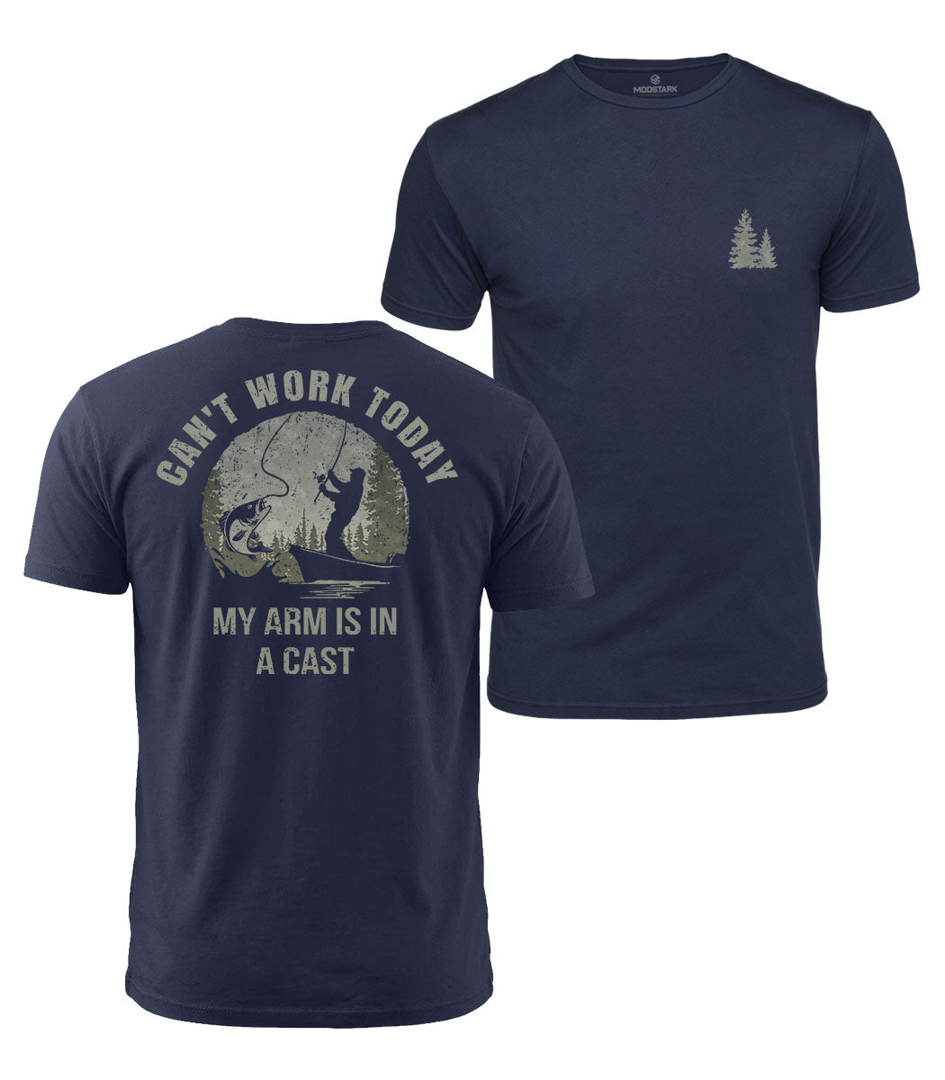 Arm In A Cast Cotton T-Shirt