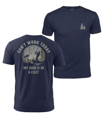 Arm In A Cast Cotton T-Shirt