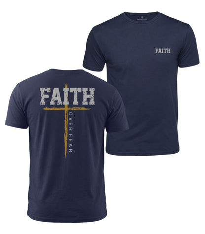 Faith Over Fear Cotton T-Shirt