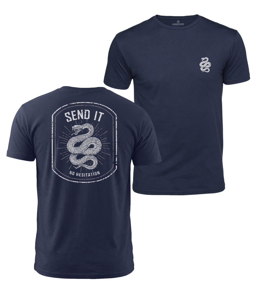 Send It Snake Cotton T-Shirt