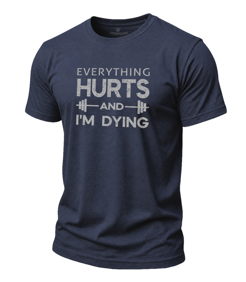 Funny Gym Pain Cotton T-Shirt