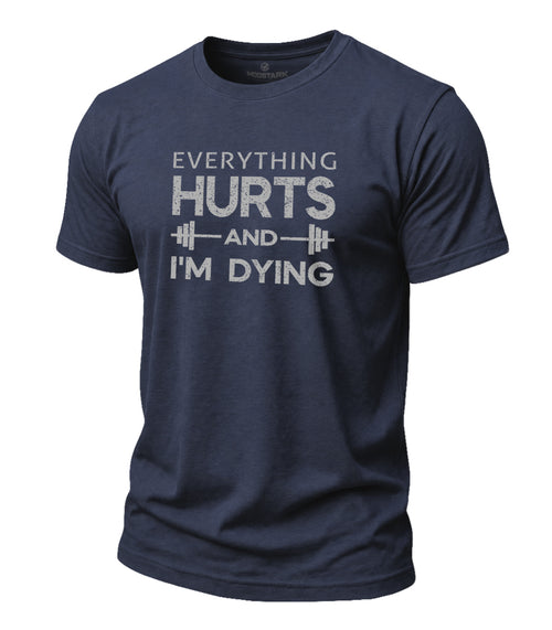 Funny Gym Pain Cotton T-Shirt