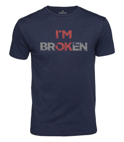 I'm Broken Graphic Cotton T-Shirt