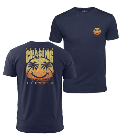 Chasing Sunsets Cotton T-Shirt