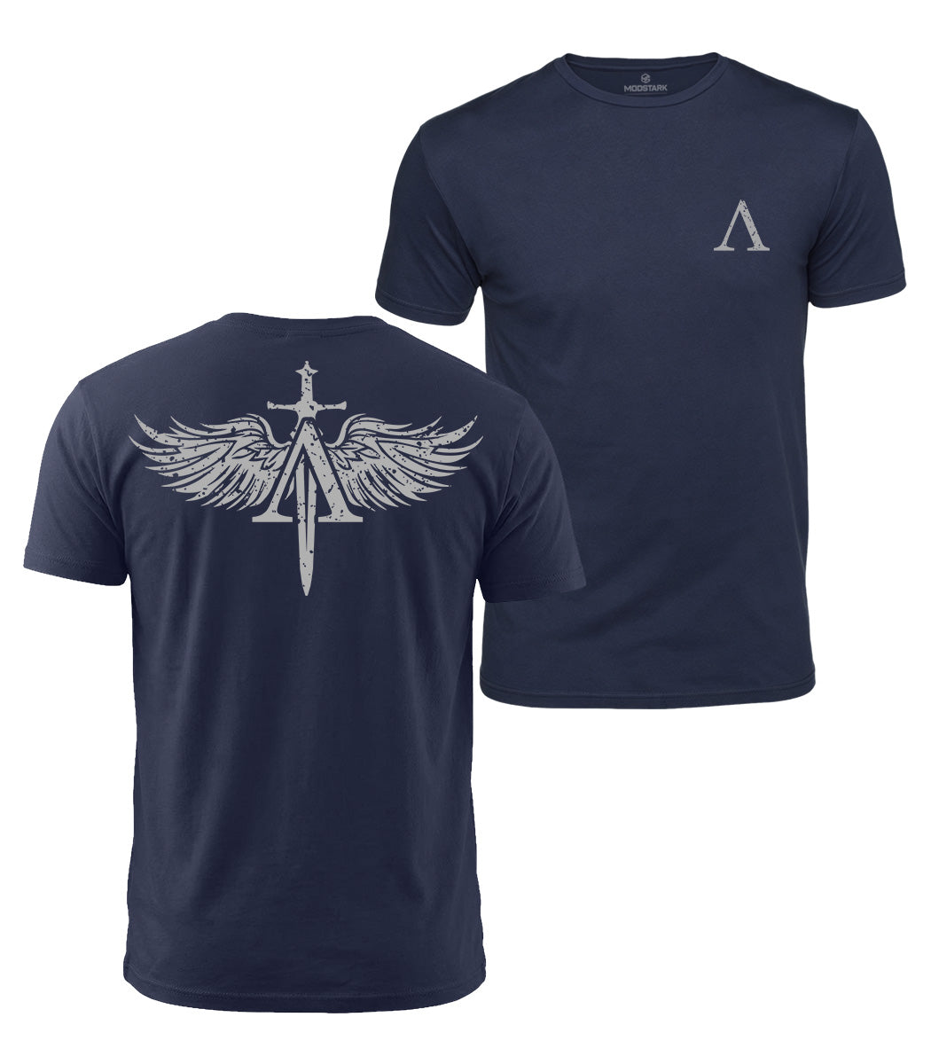 Winged Sword Cotton T-Shirt