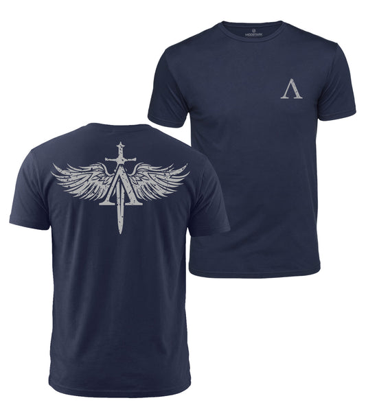 Winged Sword Cotton T-Shirt