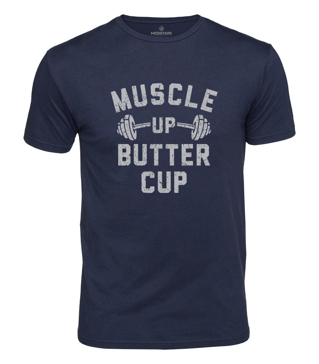 Muscle Up Buttercup Cotton T-Shirt