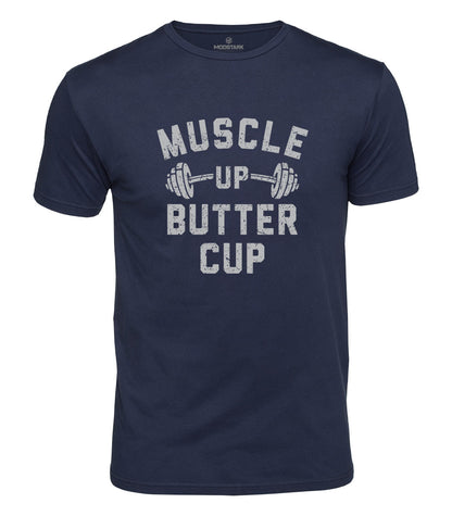 Muscle Up Buttercup Cotton T-Shirt