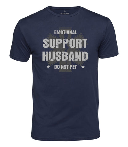 Emotional Support Husband Cotton T-Shirt
