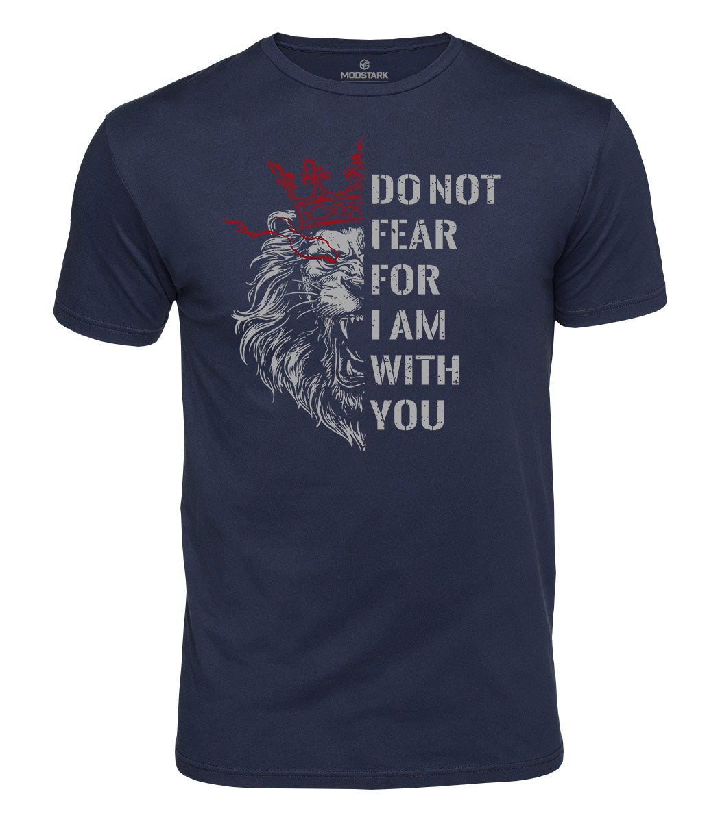 Do Not Fear Lion Cotton T-Shirt